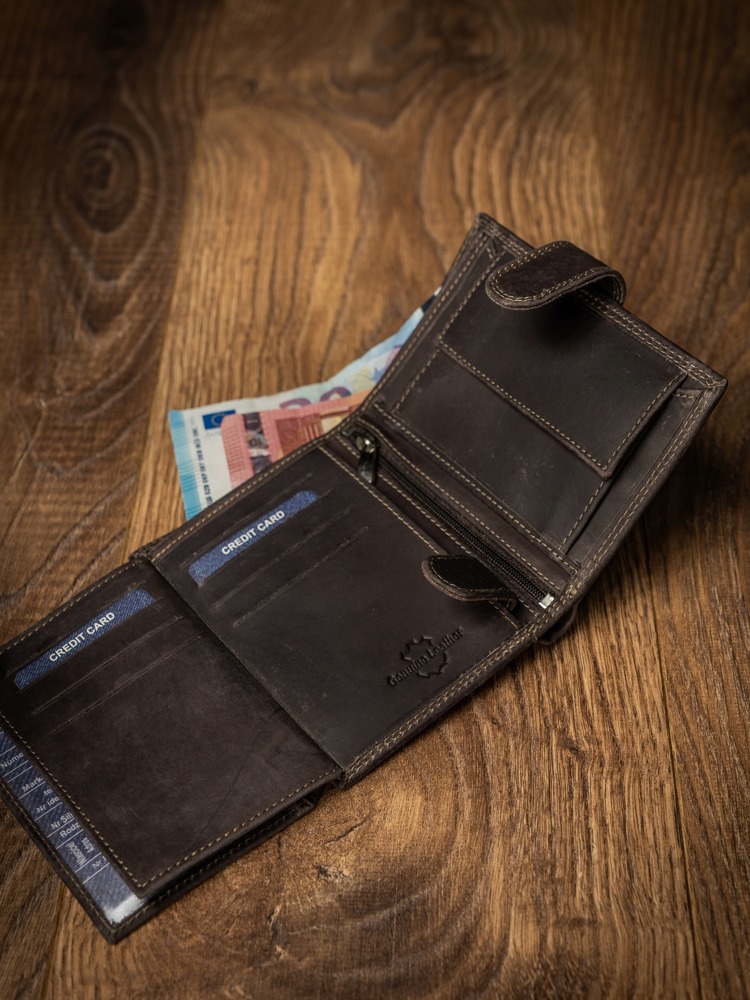 Гаманець чоловічий Buffalo Wild N4L-B-MHU BROWN Гаманець чоловічий Buffalo Wild N4L-B-MHU BROWN